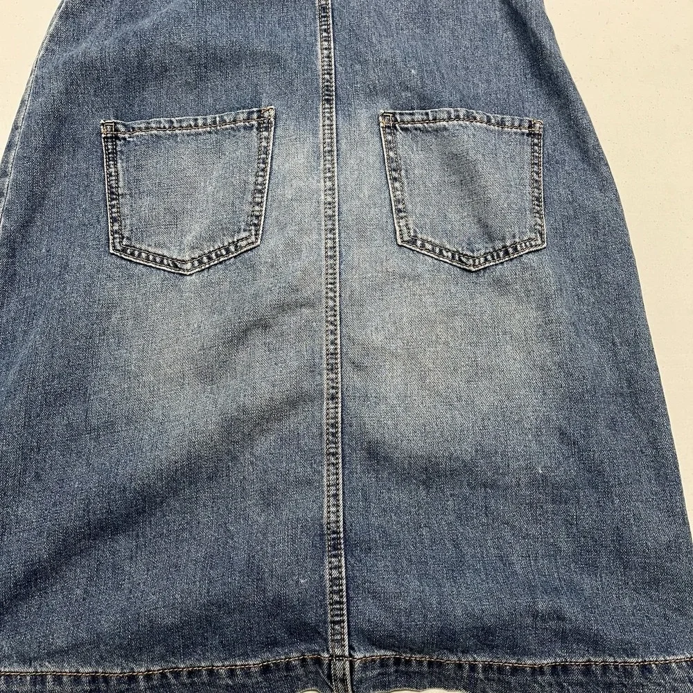 Gap Denim Denim Jumper Overall Dress Girls XXL Country Western Cowgril Casual